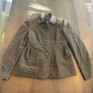Like New- Banana Republic Houndstooth Blazer